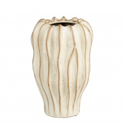 Vase Thom Blanc Cassé En...