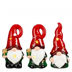 Gnome À Poser Led À Pile...