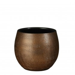 Cache-Pot Porto Rond Bronze...