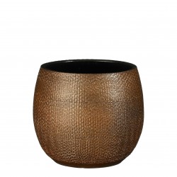 Cache-Pot Porto Rond Bronze...