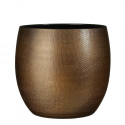 Cache-Pot Porto Rond Bronze...