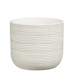 Cache-Pot Samuel Rond Blanc...