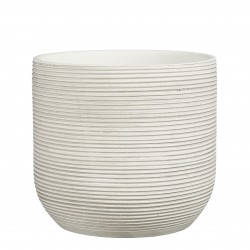 Cache-Pot Samuel Rond Blanc...