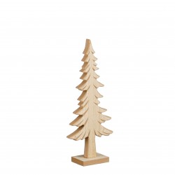 Sapin Sur Socle Brun En Mdf...