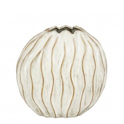 Vase Jovi Blanc En...