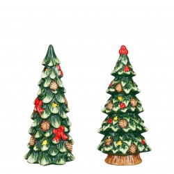 Sapin Décoré À Piles À Pile...