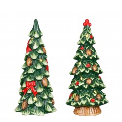 Sapin Décoré À Piles À Pile...