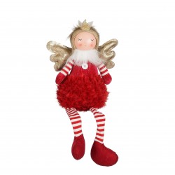 Ange D'Angle Rouge/Blanc En...
