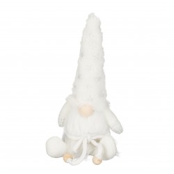 Gnome Bonnet Fourrure Blanc...