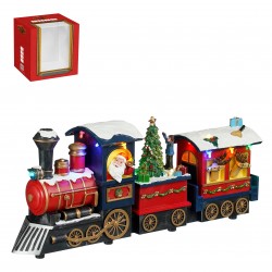 Train De Noël À Pile En...
