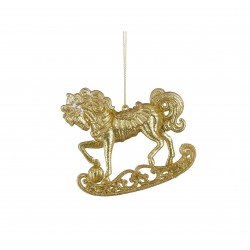 Cheval À Suspendre Or En...