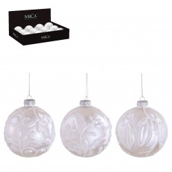Boule Baroque Blanc En...