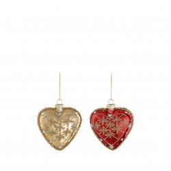 Coeur Décoré À Suspendre...