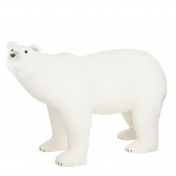 Ours Blanc Debout Blanc En...