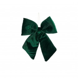 Noeud Dodu Velours Vert En...