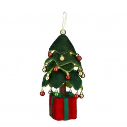 Sapin Décoré Velours À...