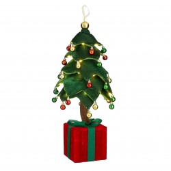 Sapin Décoré Velours À...