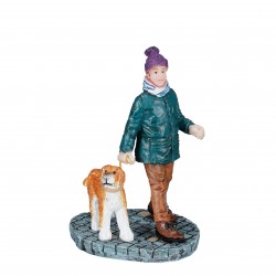 Un Homme Promène Son Chien...