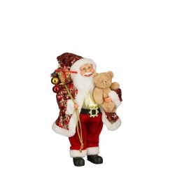 Père Noël Sequin Rouge En...