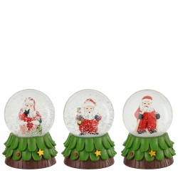 Boule À Eau Sapin Noël Vert...