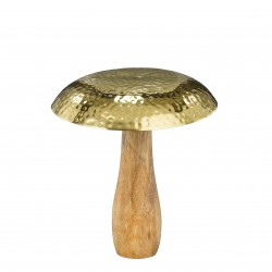 Champignon Tête Matelée Or...