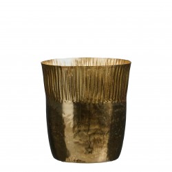 Cache-Pot Xavier Or En Fer...