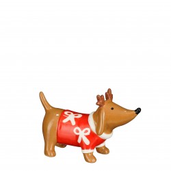 Chien À Poser Funny Rouge...