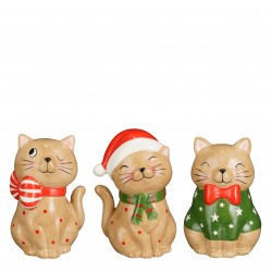 Chat À Poser Funny Brun En...