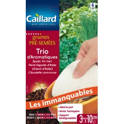 Graines Pré-Semées Trio...