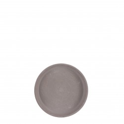 Soucoupe Stan Rond Gris...