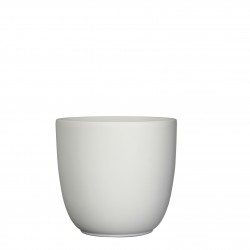 Cache-Pot Tusca Rond Blanc...